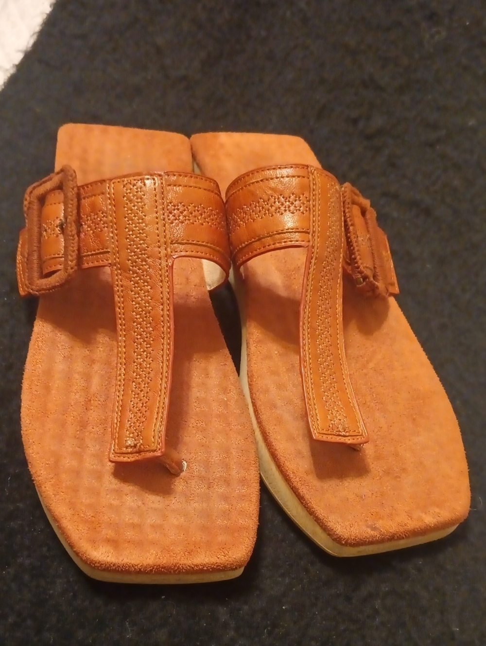 Anthropologie Kelsi Dagger Brooklyn Swag Thong Sandals